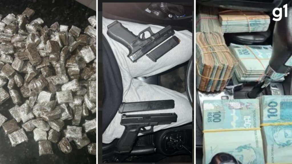 Mais de 10 são presos em operação contra tele-entrega de drogas e venda de armas em Porto Alegre — Foto: Polícia Civil/Divulgação
