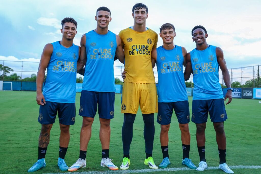 Grêmio Integra Jovens Talentos da Base ao Elenco Principal