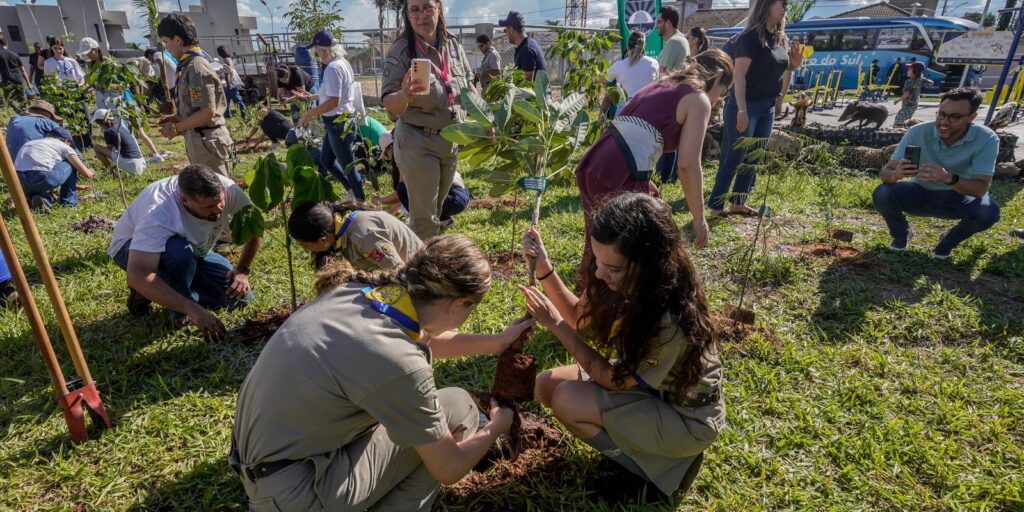 Legado Verde: Bosque da COP15 é Plantado em Campo Grande