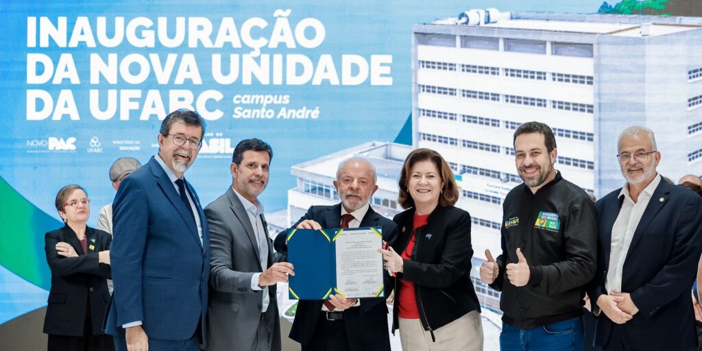 Inauguração da Nova Unidade da UFABC em Santo André